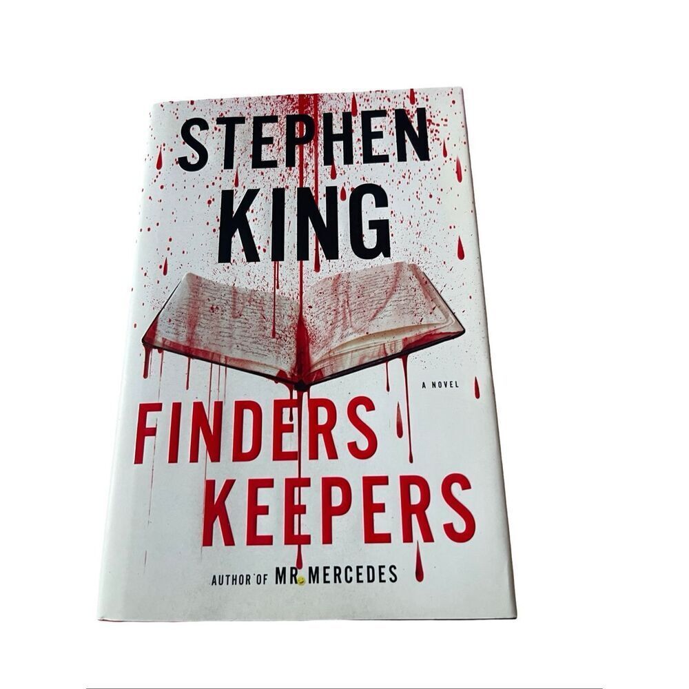 Scribner New York Finders Keepers A Novel by Stephen King Hardcover Book